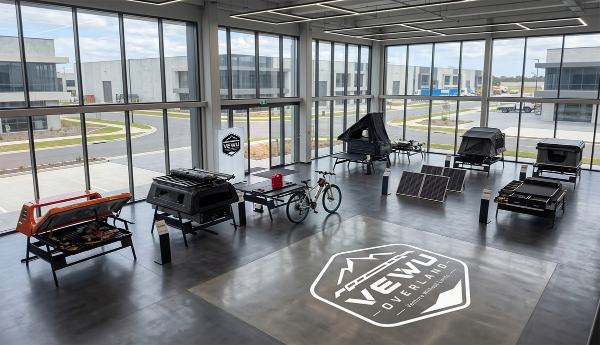VEWU product showroom